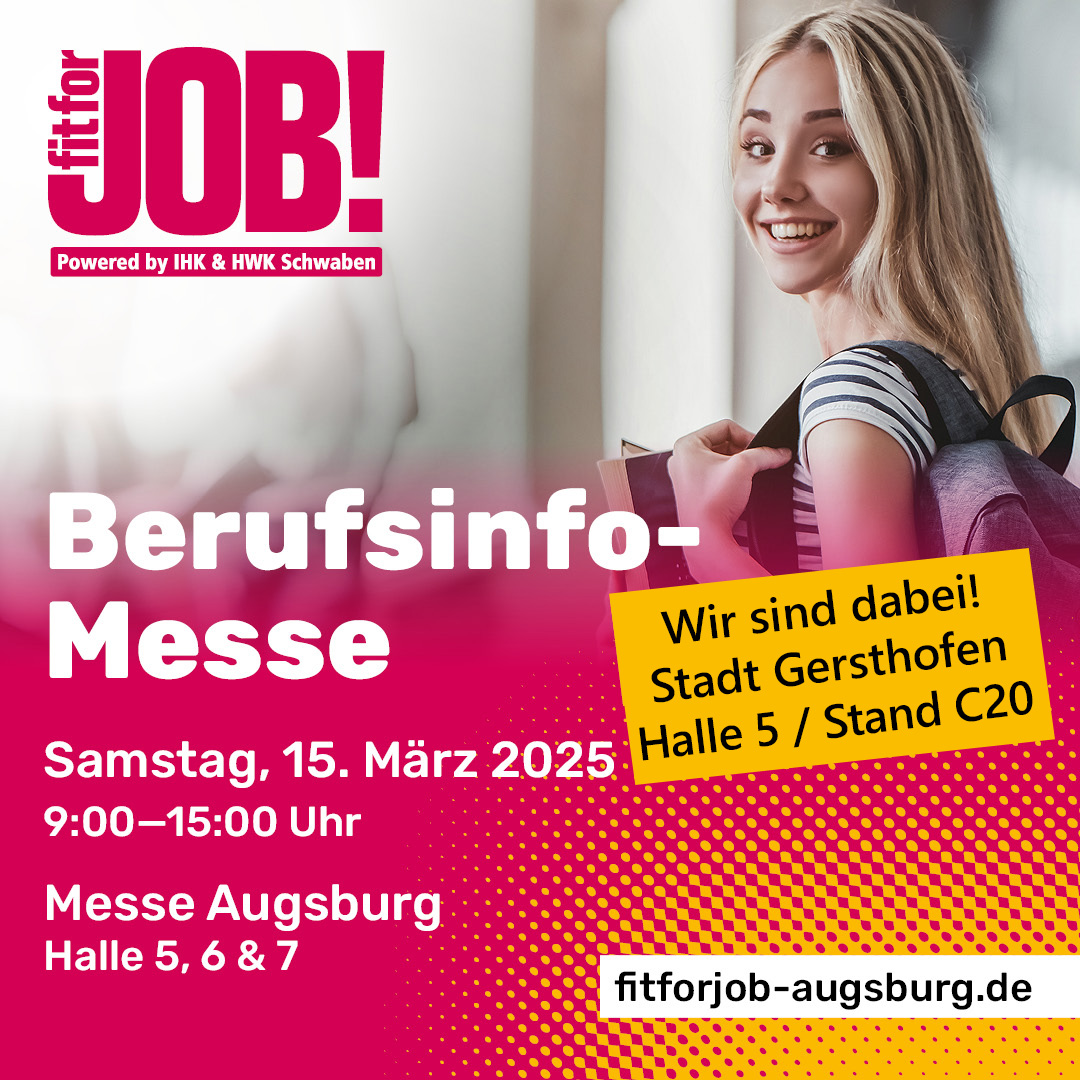 fitforJOB! am 15. März 2025 in Augsburg