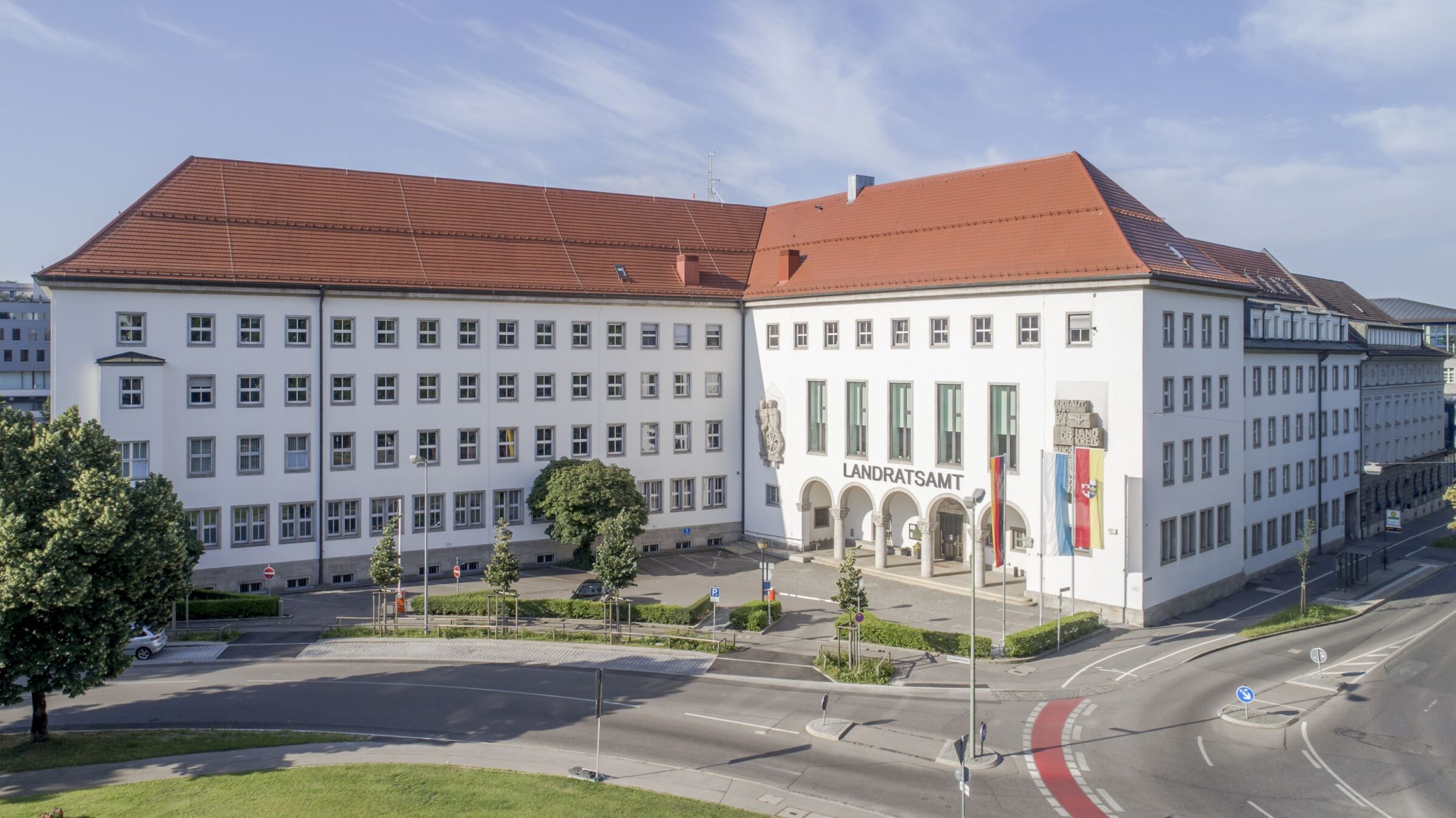 Landratsamt zum 80-jährigen Kriegsende.