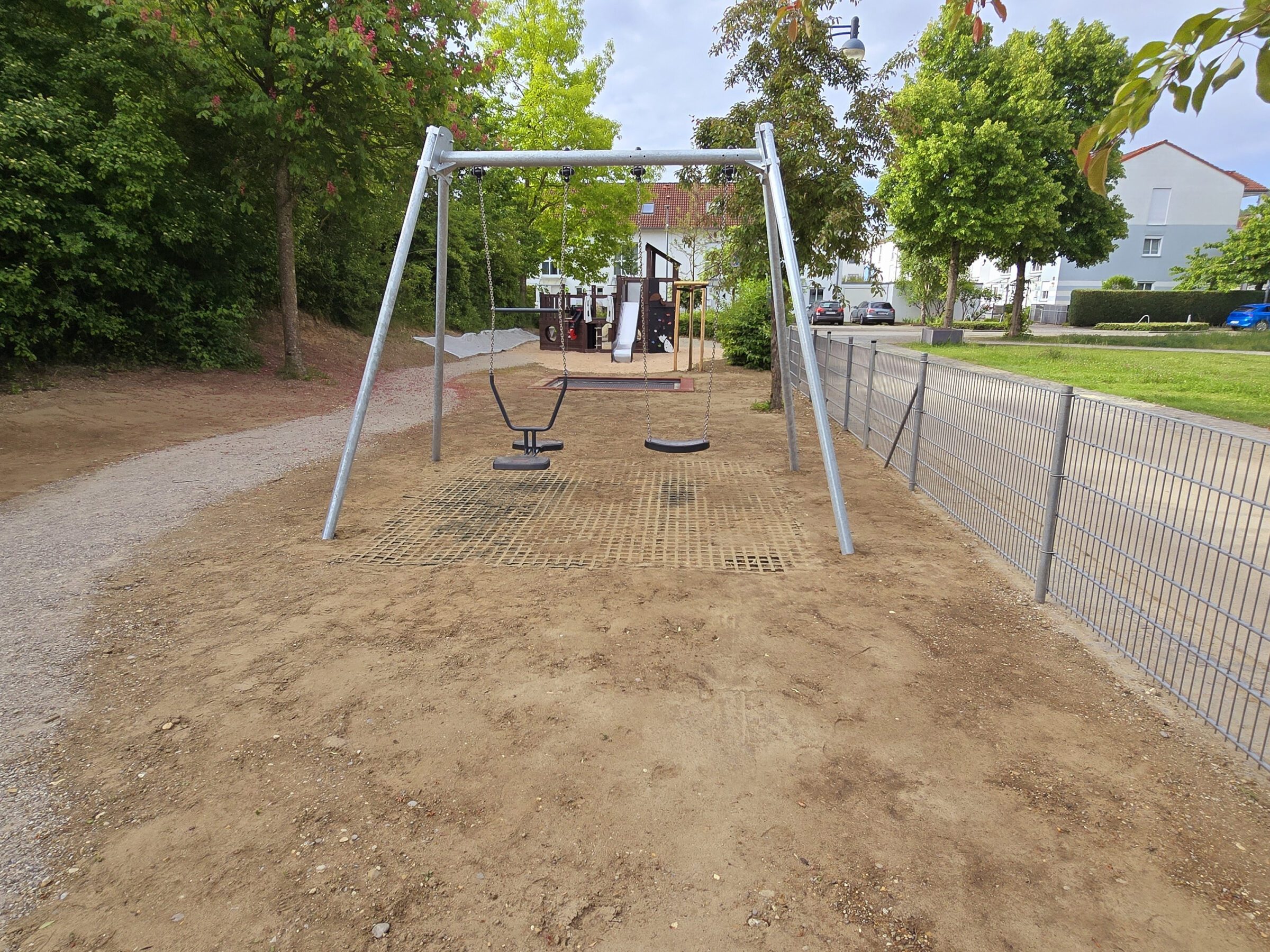 Jenaer Straße: Spielplatz wird bald eröffnet.