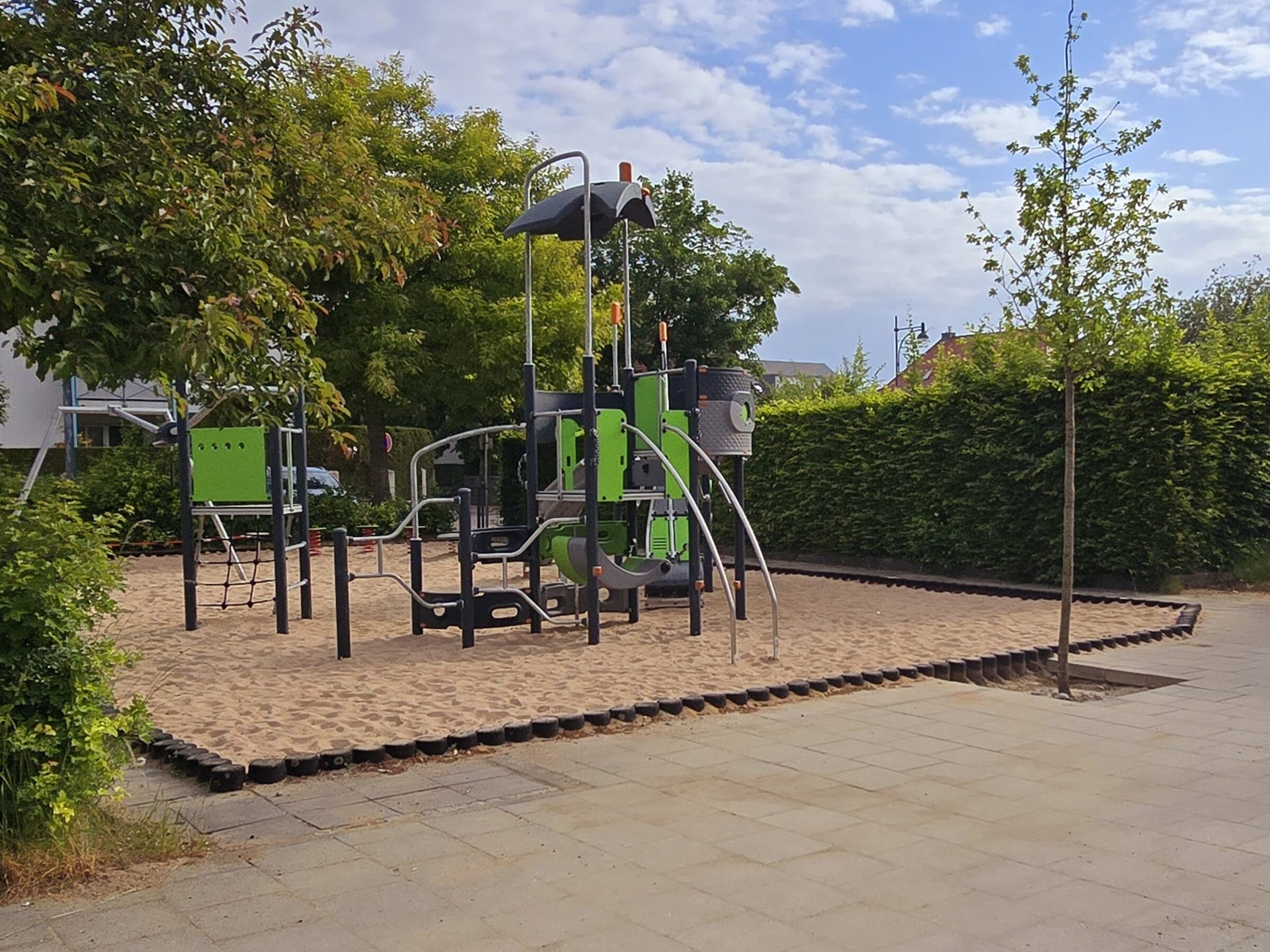 Jenaer Straße: Spielplatz wird bald eröffnet.