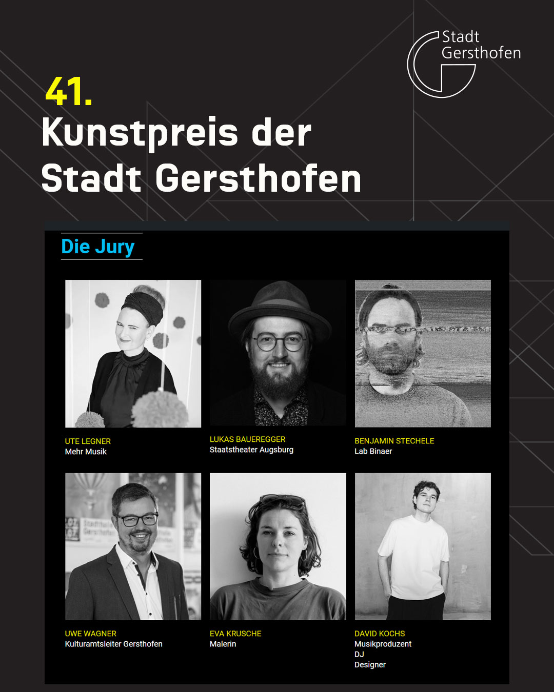 41. Kunstpreis: Die Jury