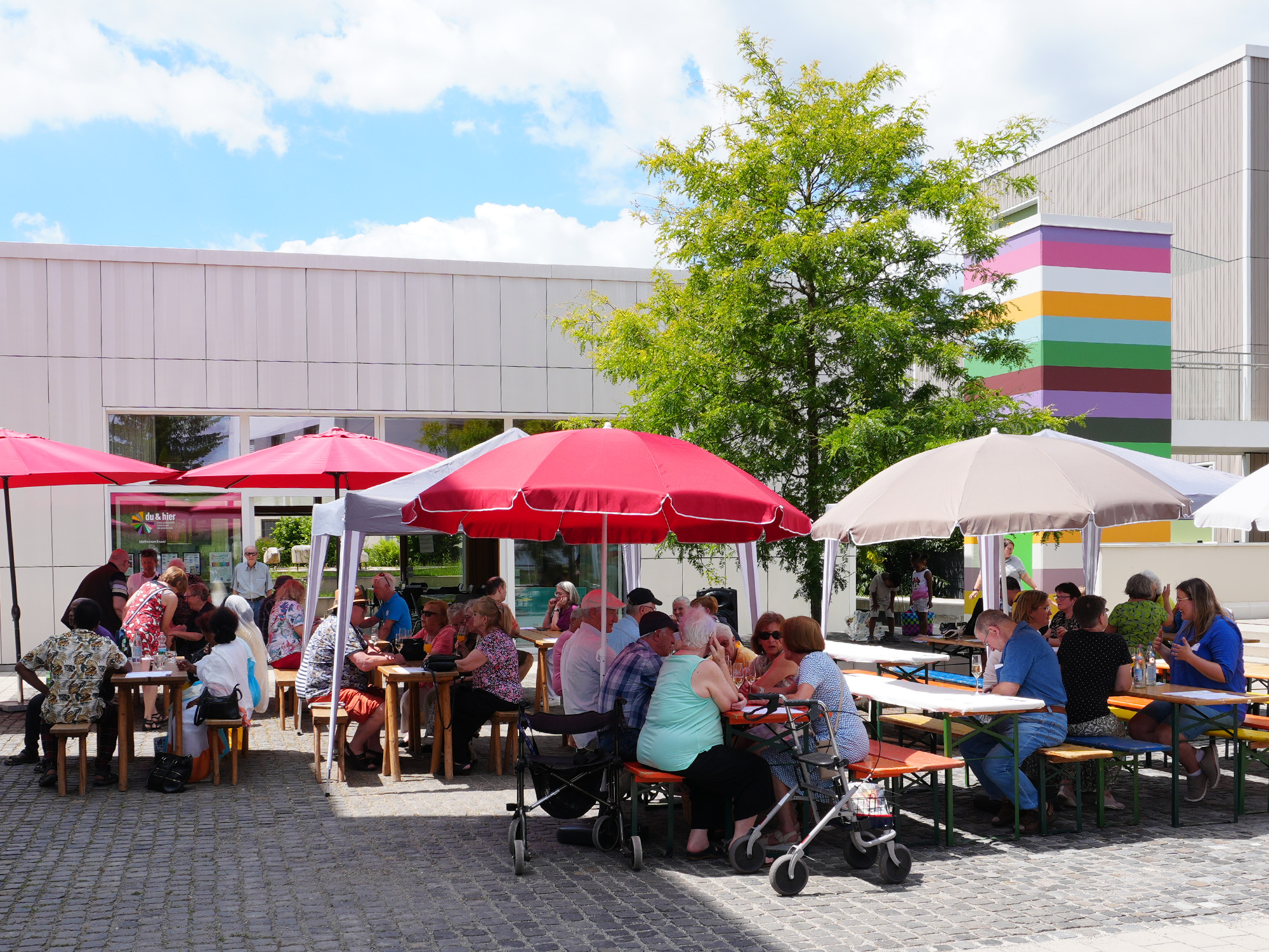 Sommerfest der Begegnungsstätte du & hier.