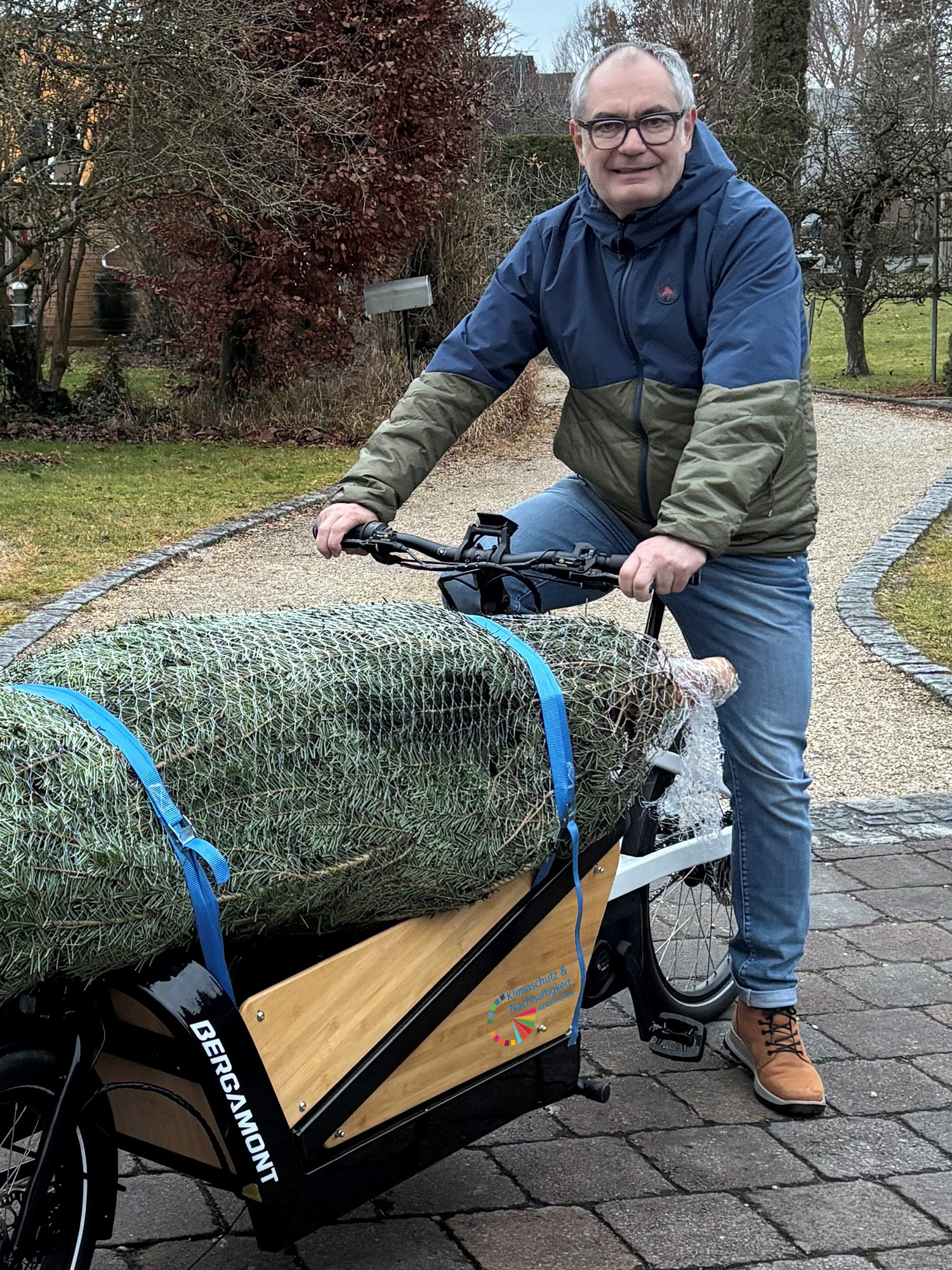 Neues Lastenfahrrad erfolgreich getestet.