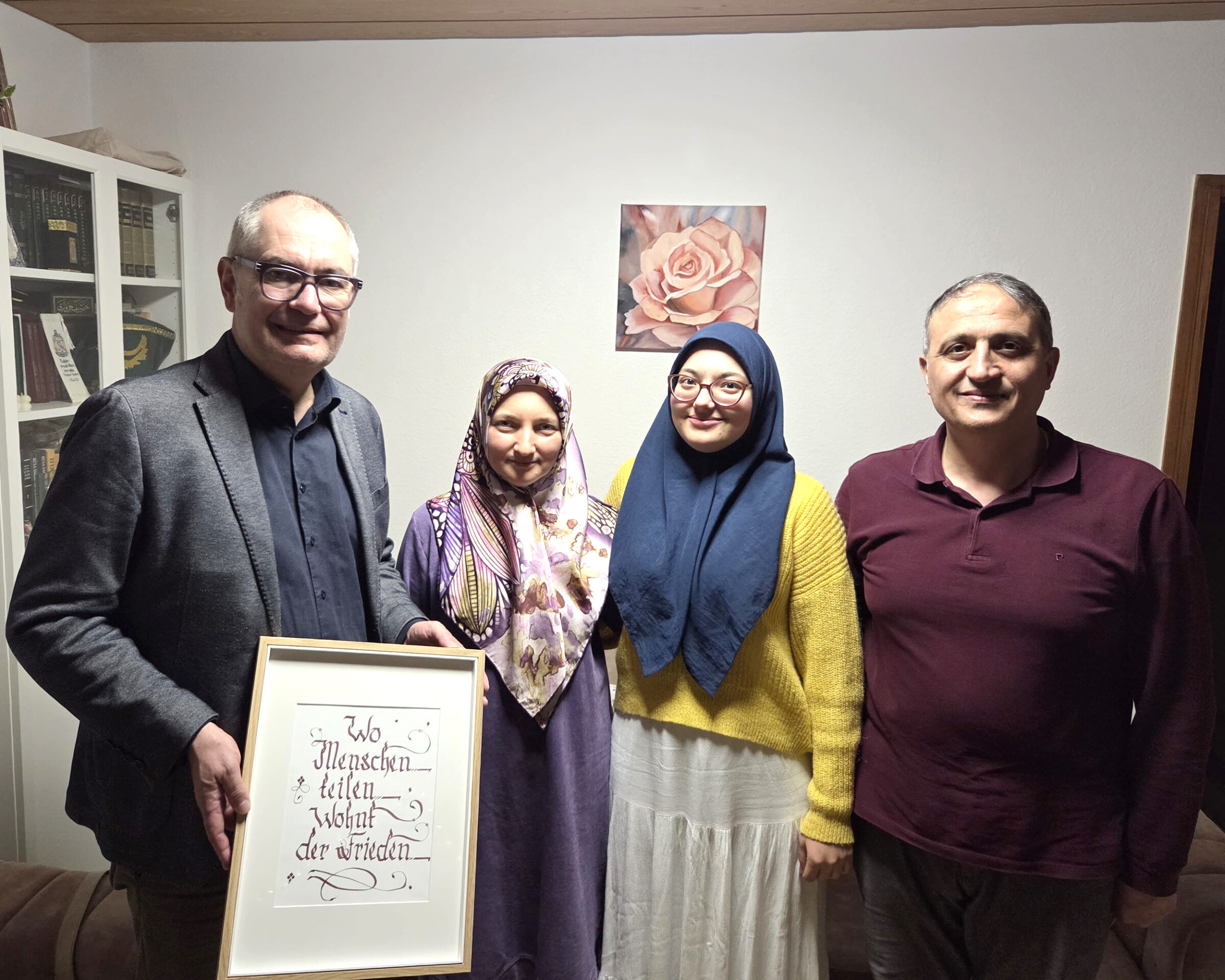 Michael Wörle, Erster Bürgermeister, folgte am 4. März 2026 der Einladung von Familie Inan und nahm an einem gemeinsamen Fastenbrechen teil. 