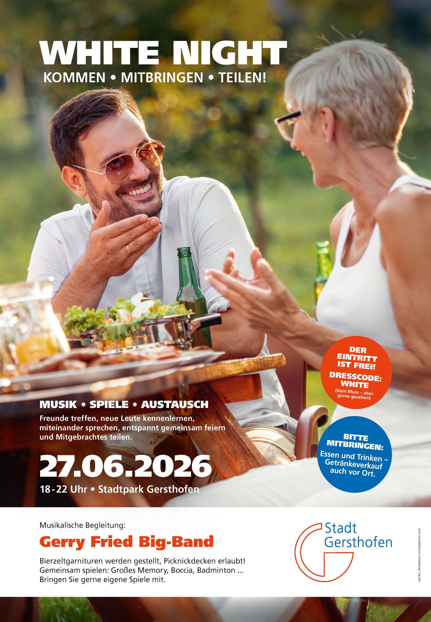 2. Gersthofer White Night am 27. Juni 2026 ab 18 Uhr